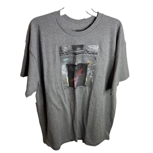 Reebok Other - Reebok Men's Logo Graphic T-Shirt Gray Size XL